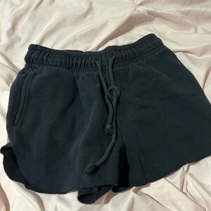 Aritzia Black Athletic Shorts